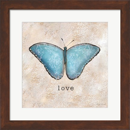 Framed Butterfly Expressions II Print