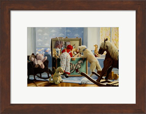 Framed Toy Box Print