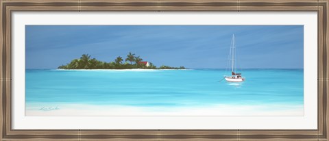 Framed Rush Hour - Island Time Print