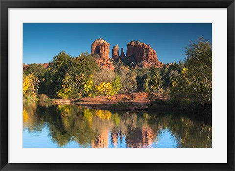 Framed Red Rock Crossing Print