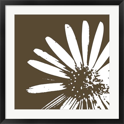 Framed Graphic Flower 2 Print