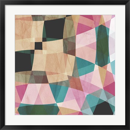 Framed Geometric Design 2 Print