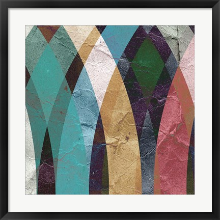 Framed Geometric Design 3 Print