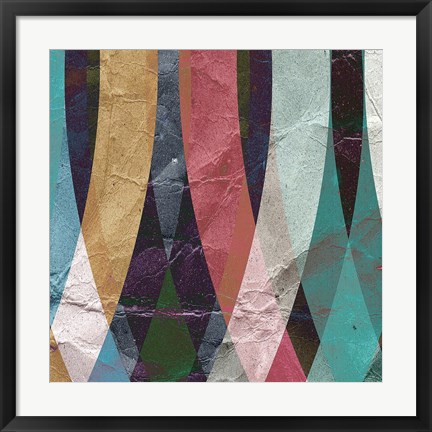 Framed Geometric Design 4 Print