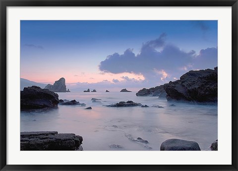 Framed Cliffs Print