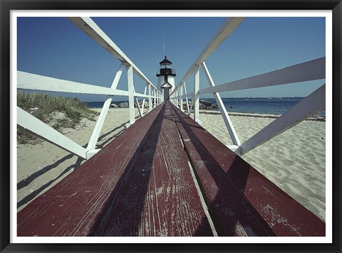 Framed Light House Print