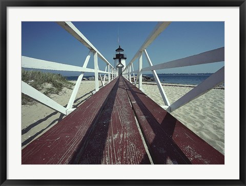 Framed Light House Print