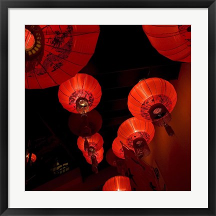 Framed Orient Lamps Print