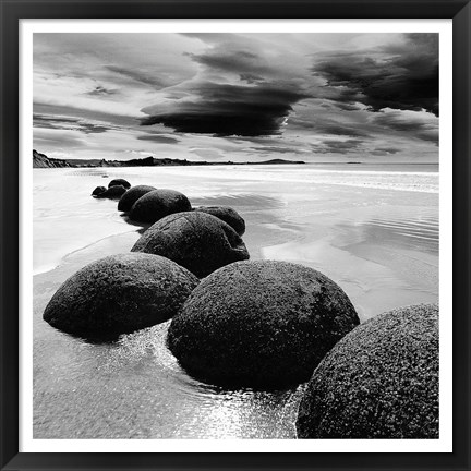 Framed Rocks Print