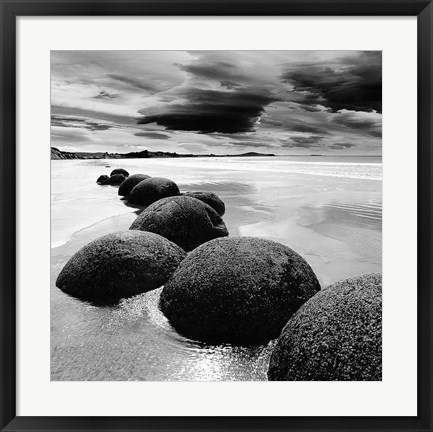 Framed Rocks Print