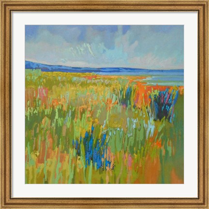 Framed Lake Shore II Print