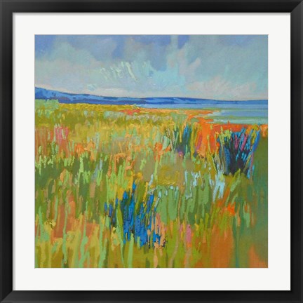 Framed Lake Shore II Print