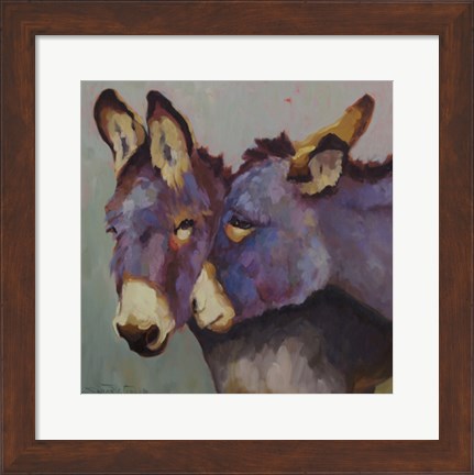 Framed Nuzzle Print