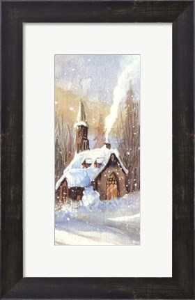 Framed Country Church Print