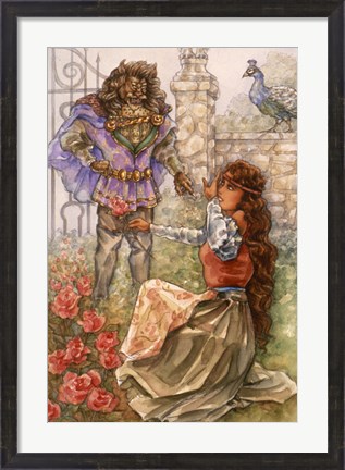 Framed Beauty &amp; the Beast 1 Print