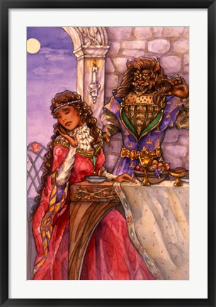 Framed Beauty &amp; the Beast 2 Print