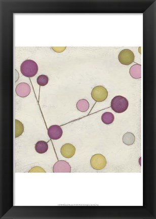 Framed Molecular Blossoms II Print