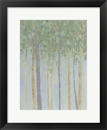 Framed Hazy Woodlands II Print