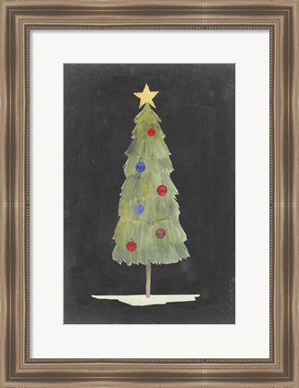 Framed Christmas Glow II Print