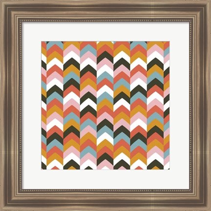 Framed Arrows II Print