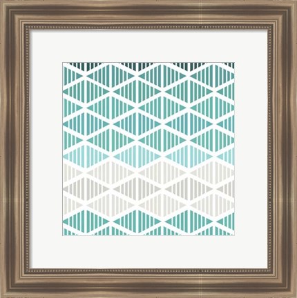 Framed Tribal Arrows II Print