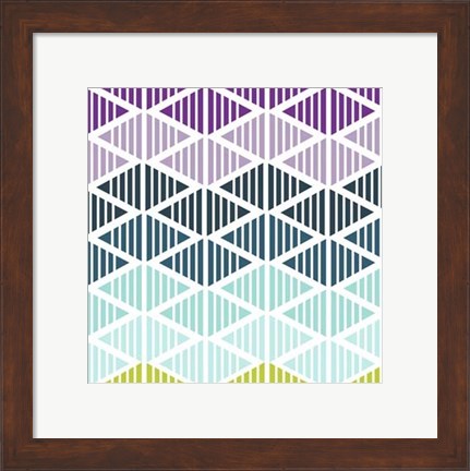 Framed Tribal Arrows IV Print