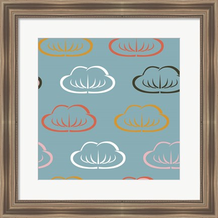 Framed Clouds IV Print