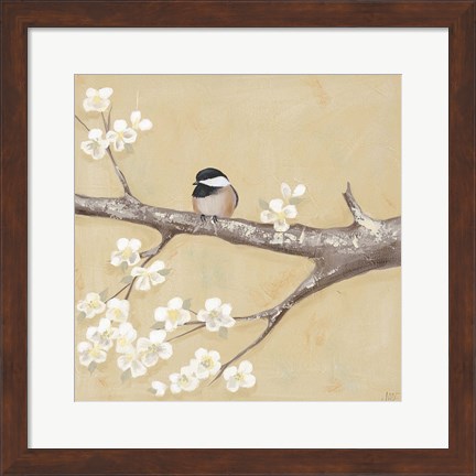 Framed Sweet Birds II Print