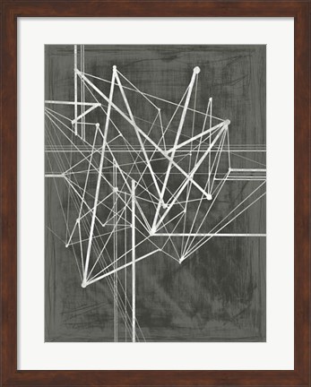 Framed Vertices I Print
