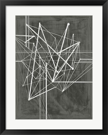 Framed Vertices I Print