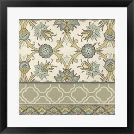 Framed Moroccan Serenade IV Print