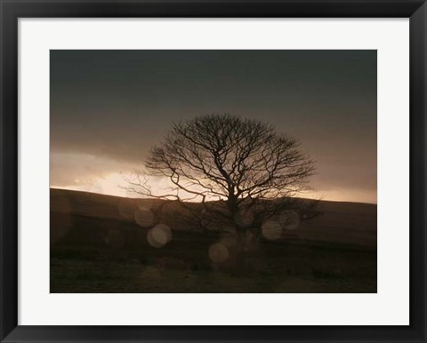 Framed Stormy Sunset II Print