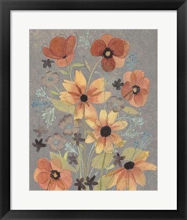 Framed Offset Botanicals II Print