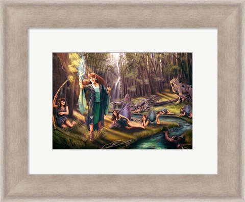 Framed Gaias Haven Print