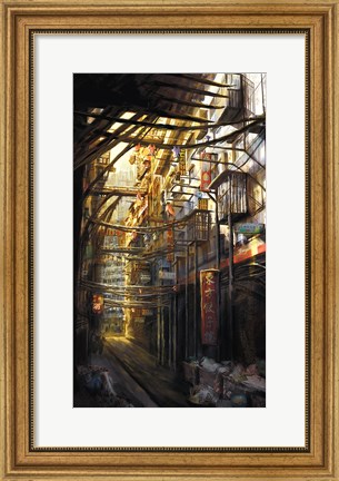 Framed Kowloon Print