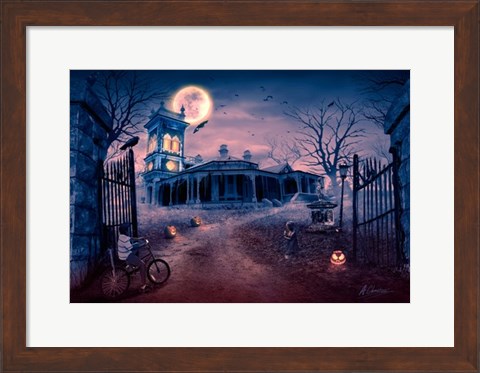 Framed Manor of Madness Print