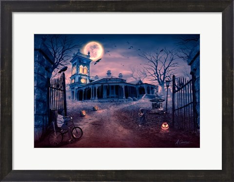 Framed Manor of Madness Print