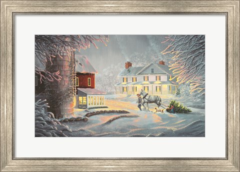 Framed Coming Home Print