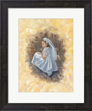 Framed First Communion 1 Print