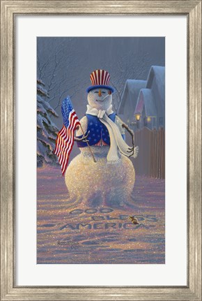 Framed Ol Mr Glory Print