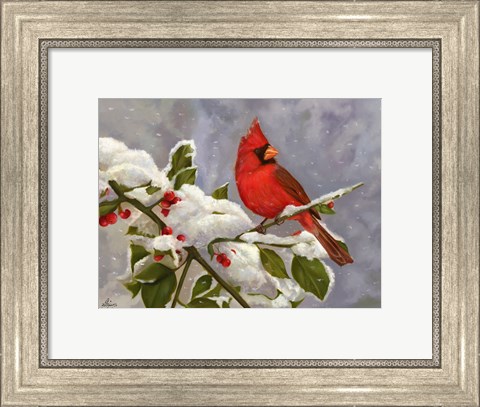 Framed Cardinal Print