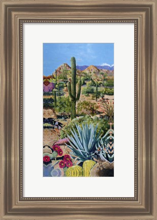 Framed Desert Oasis 2 Print