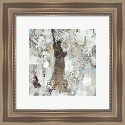 Framed Statue of Liberty Neutral Print