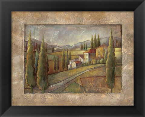 Framed Tuscan Sun II Print