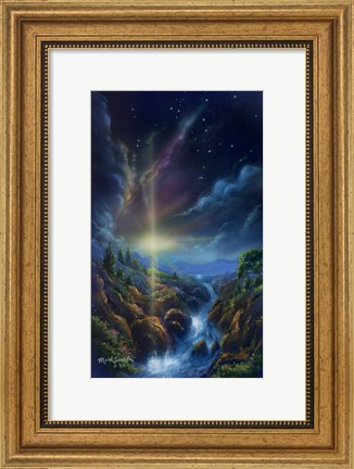 Framed Awakening at Dawn Print