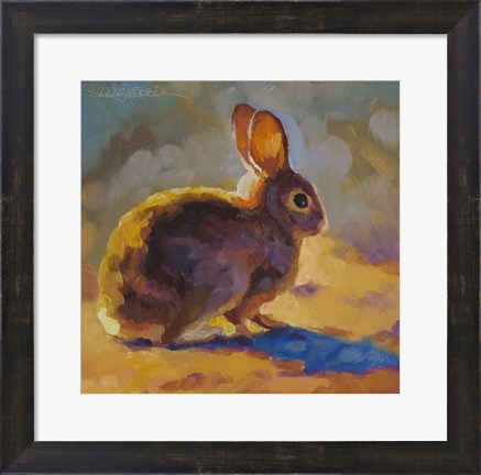 Framed Sunny Bunny Print