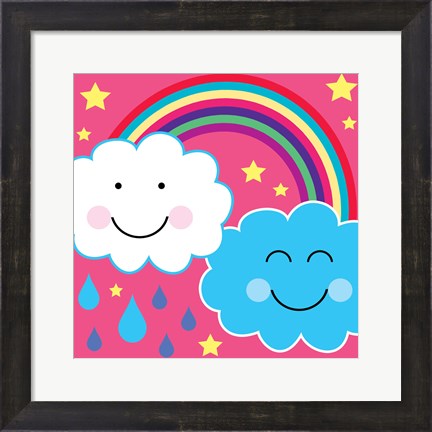 Framed Rain Cloud 2 Print