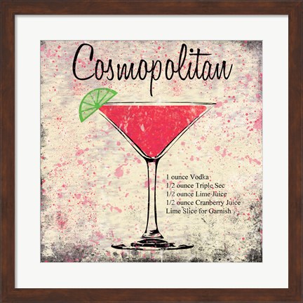 Framed Cosmopolitan Print