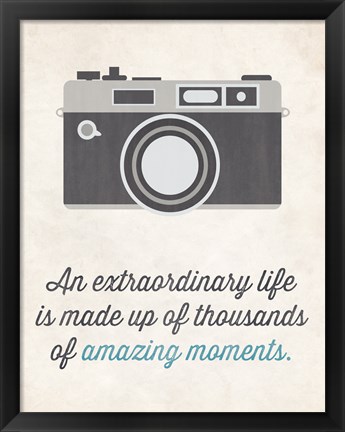 Framed Amazing Moments Print