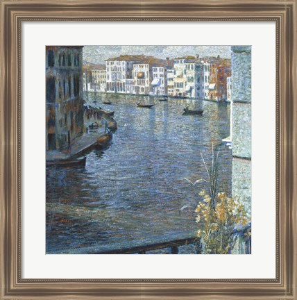 Framed Canal Grande in Venice Print